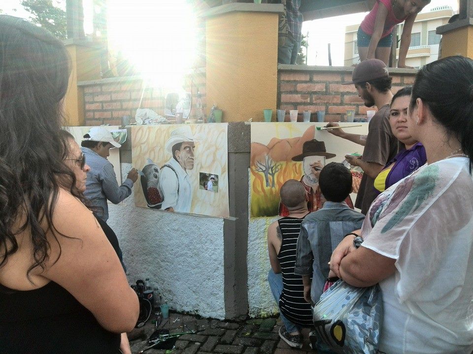 primera toma artística realizada en el municipio de apia risaralda