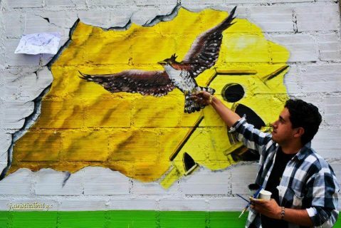 Julian Andres  Zuleta  apia tierra de aves