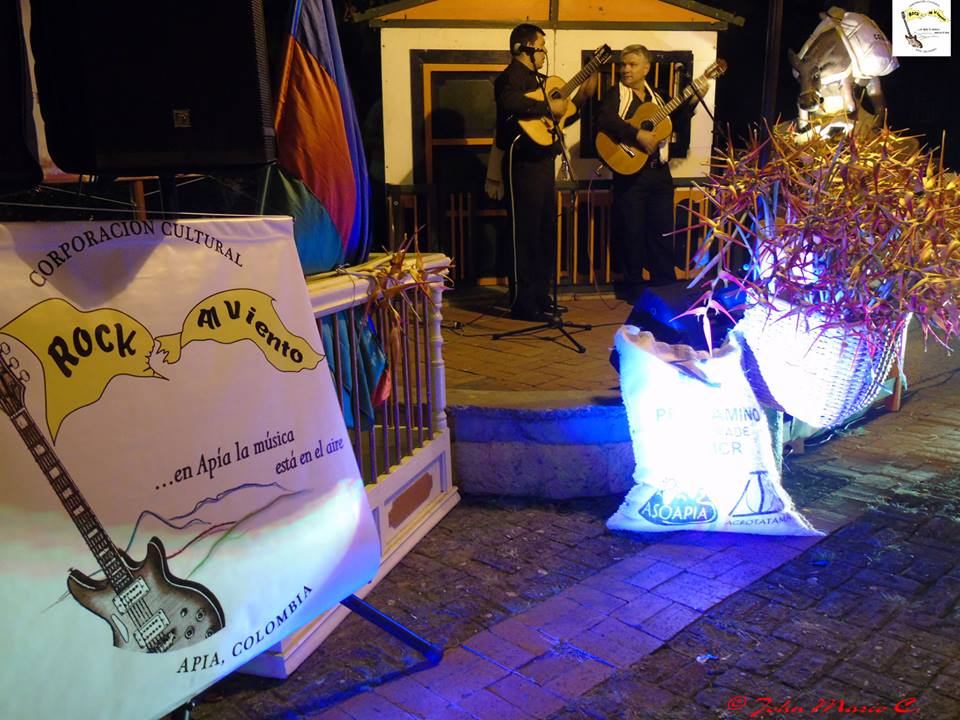 concierto realizado en el municipio de Apia risaralda