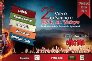 segundo video concierto elaborado por la corporación rock al viento